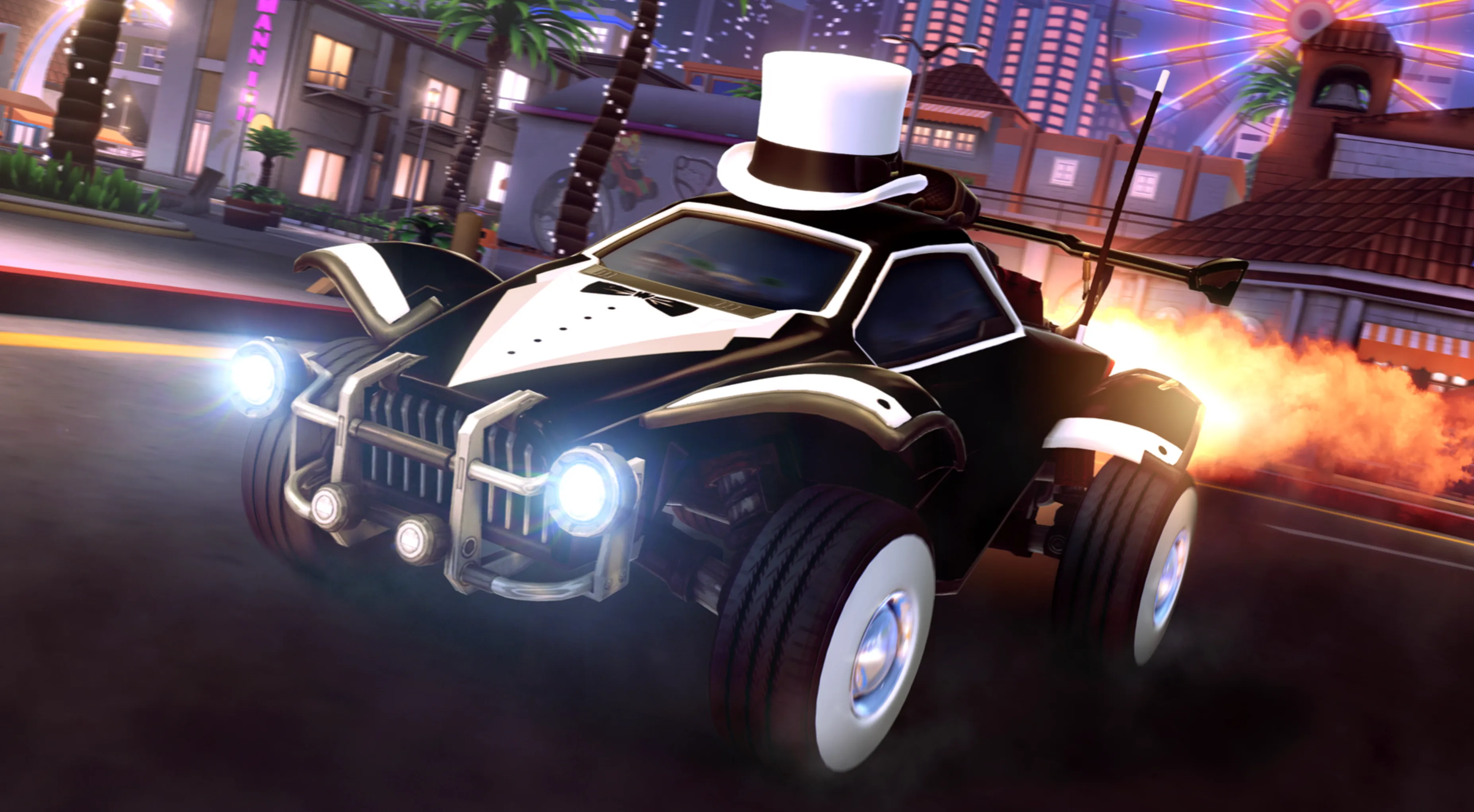 White Hat rocket league